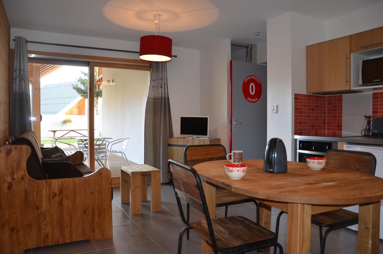 Chalet Arvina Aparthotel Saint-Jean-d'Arves Luaran gambar