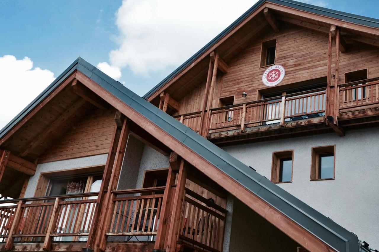Chalet Arvina Aparthotel Saint-Jean-d'Arves Luaran gambar