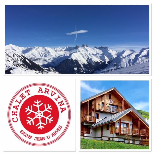 Chalet Arvina Aparthotel Saint-Jean-d'Arves Luaran gambar
